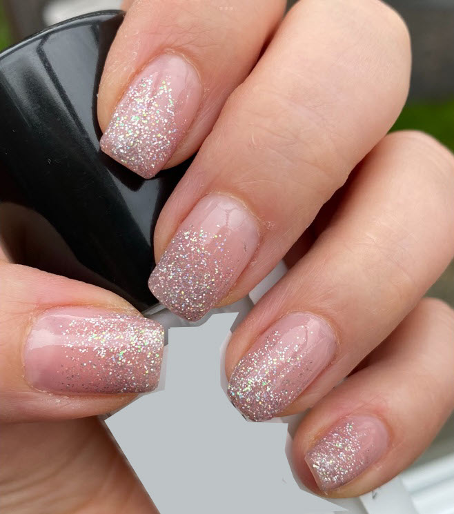 Fingernagel 10 Glitzer